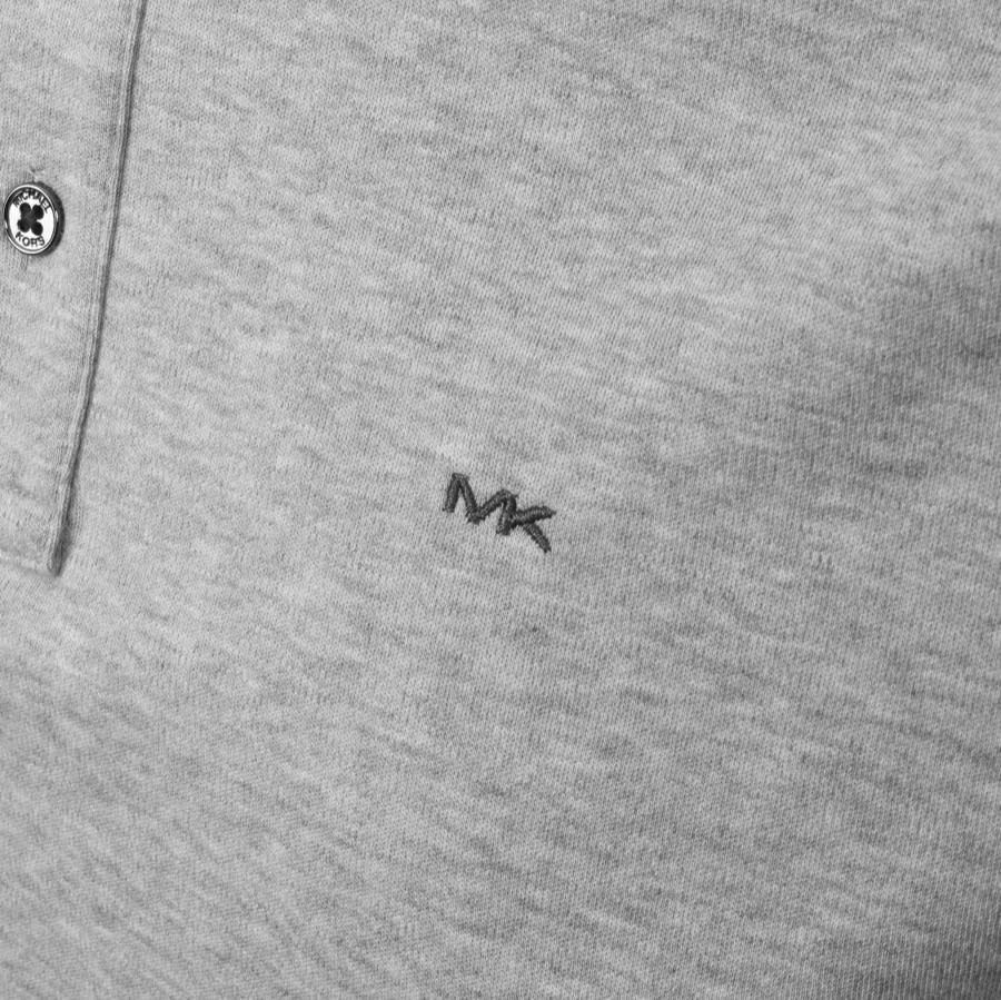 Alternative Image for ProductMichael Kors Sleek Polo T Shirt Grey3